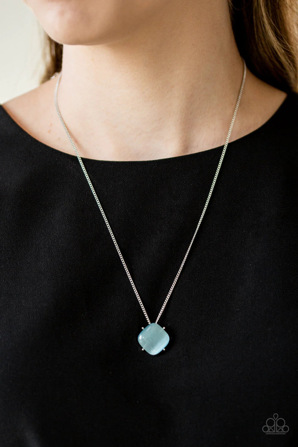 Paparazzi Necklaces - You Glow Girl - Blue