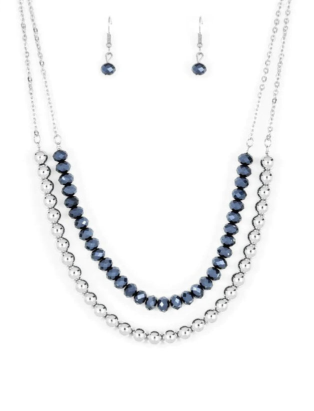 Paparazzi Necklaces - Color of the Day - Blue