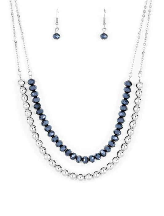 Paparazzi Necklaces - Color of the Day - Blue