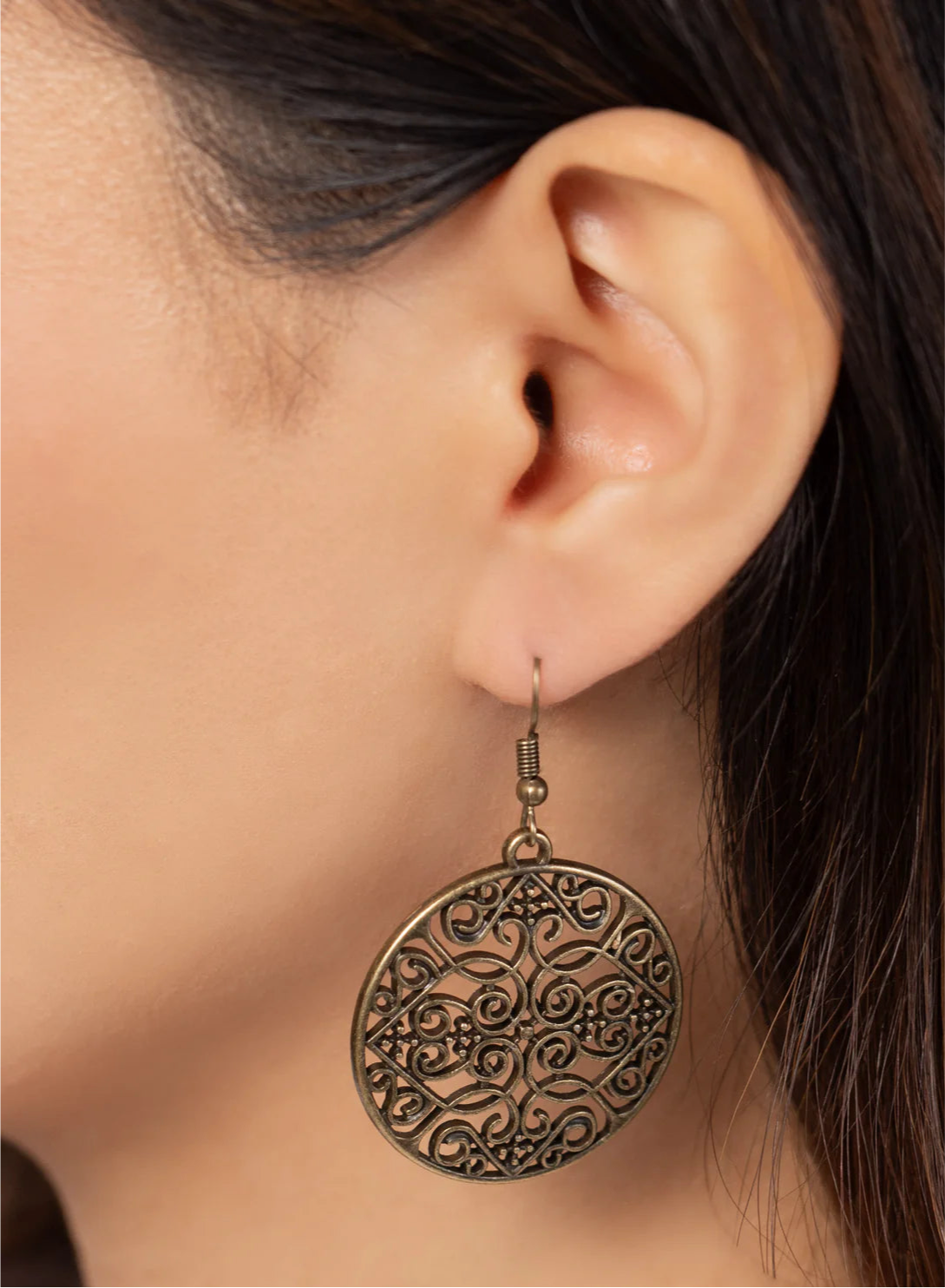 Paparazzi Earrings - Budai Decor - Brass