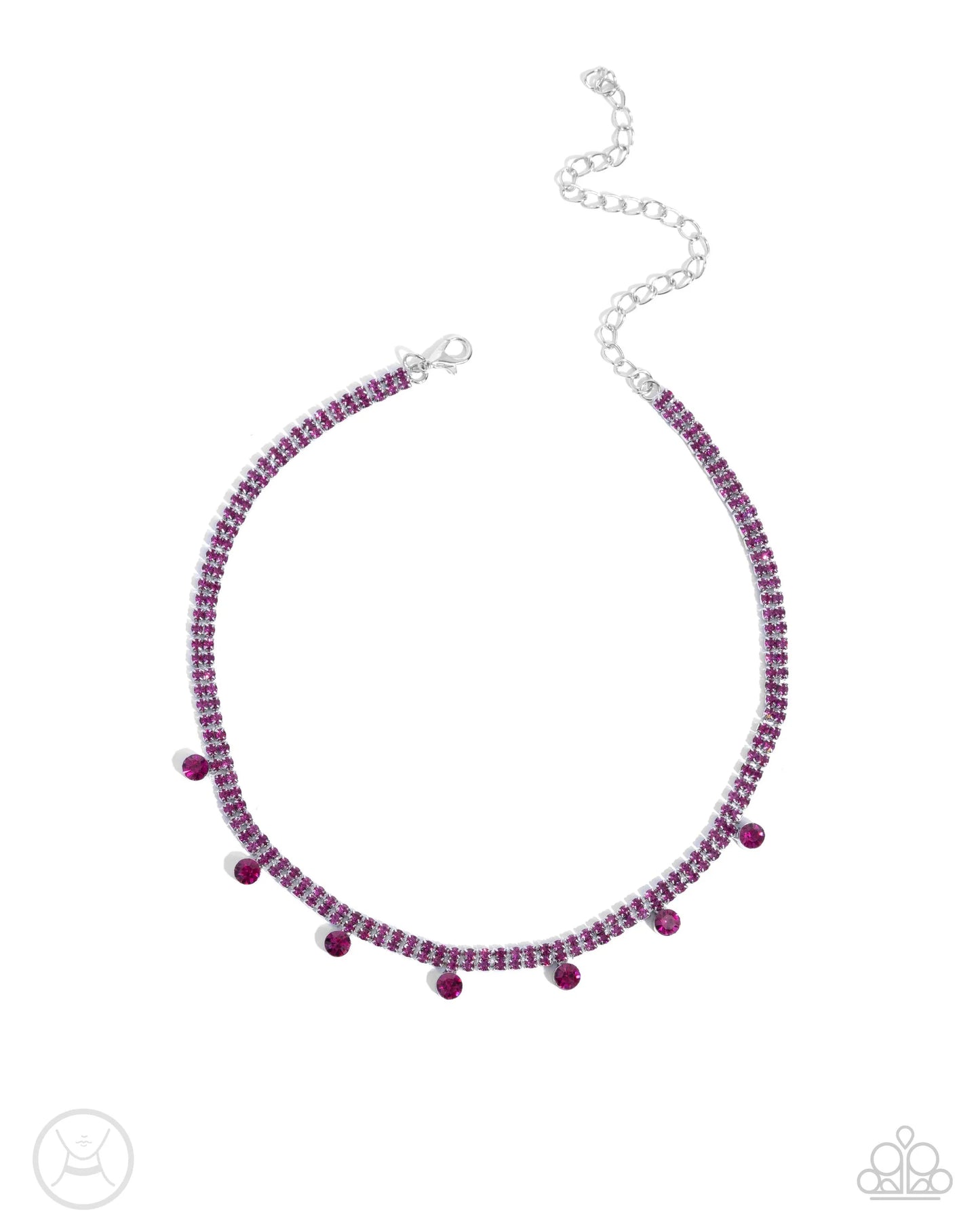 Paparazzi Necklaces - Breathtaking Backdrop - Pink