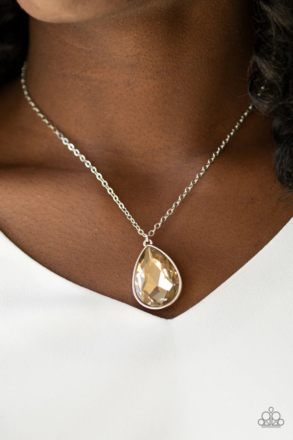 Paparazzi Necklaces - So Obvious - Brown
