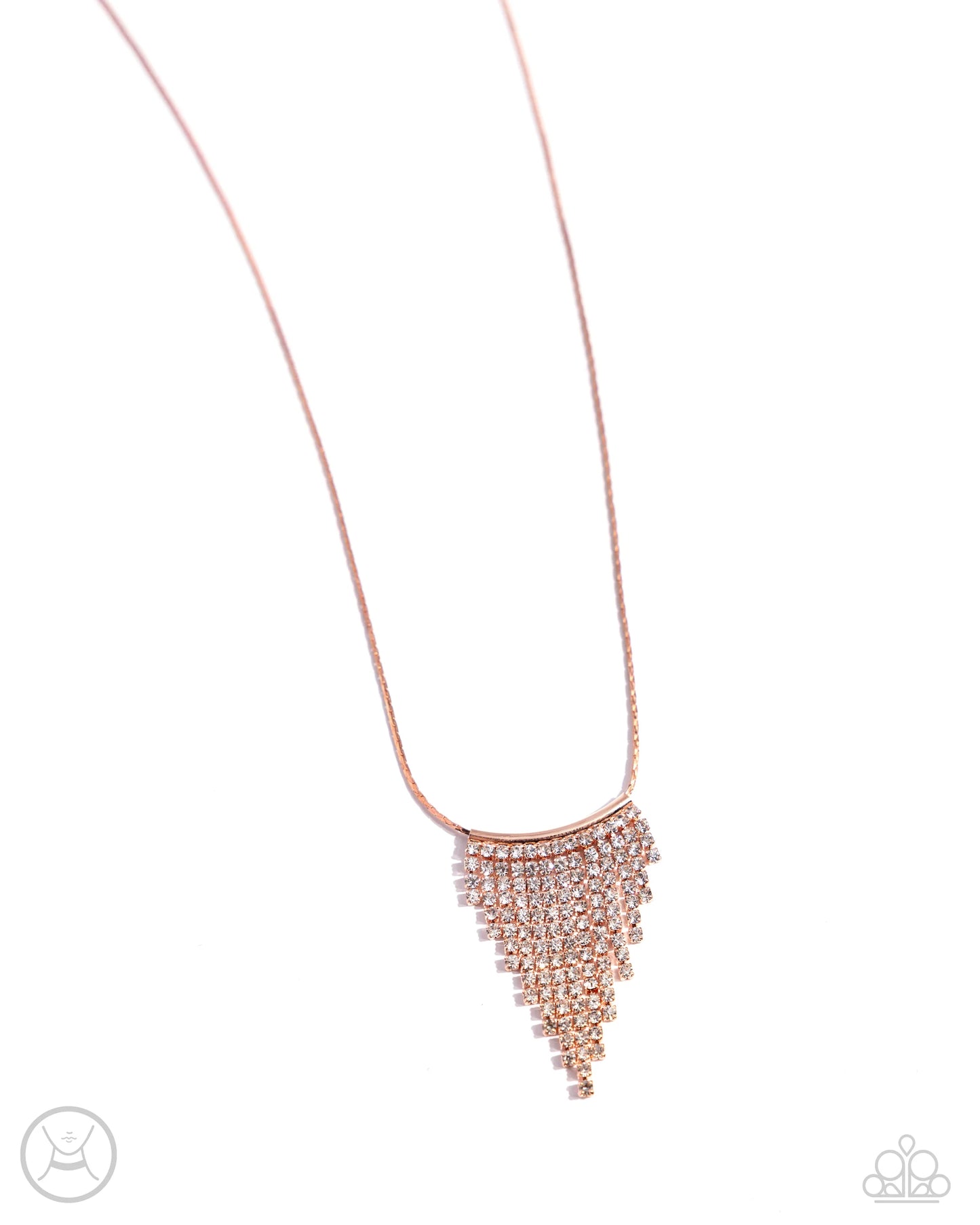 Paparazzi Necklaces- Chandelier Cadenza - Copper