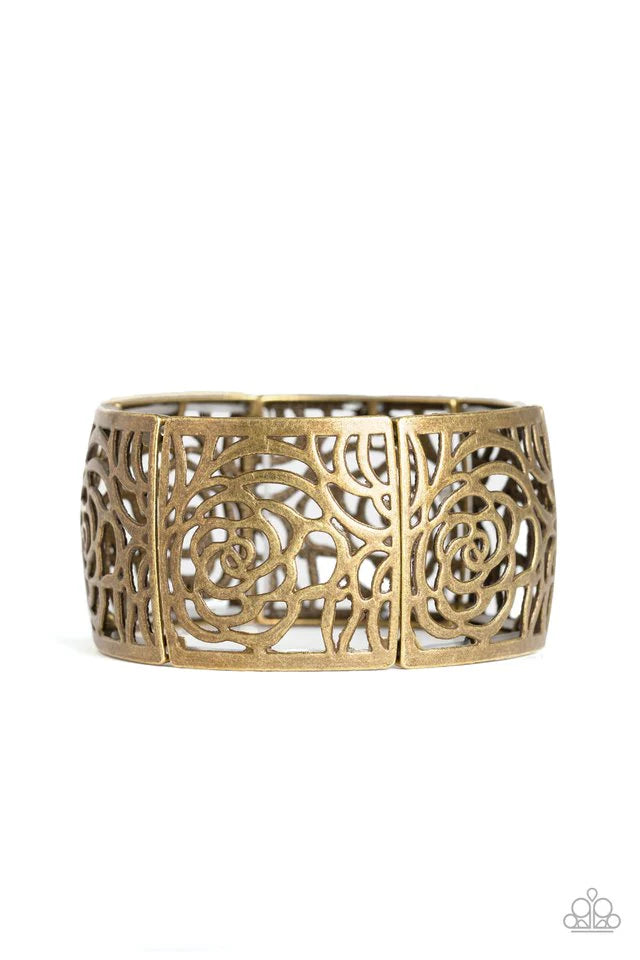 Paparazzi Bracelets - Victorian Variety - Brass