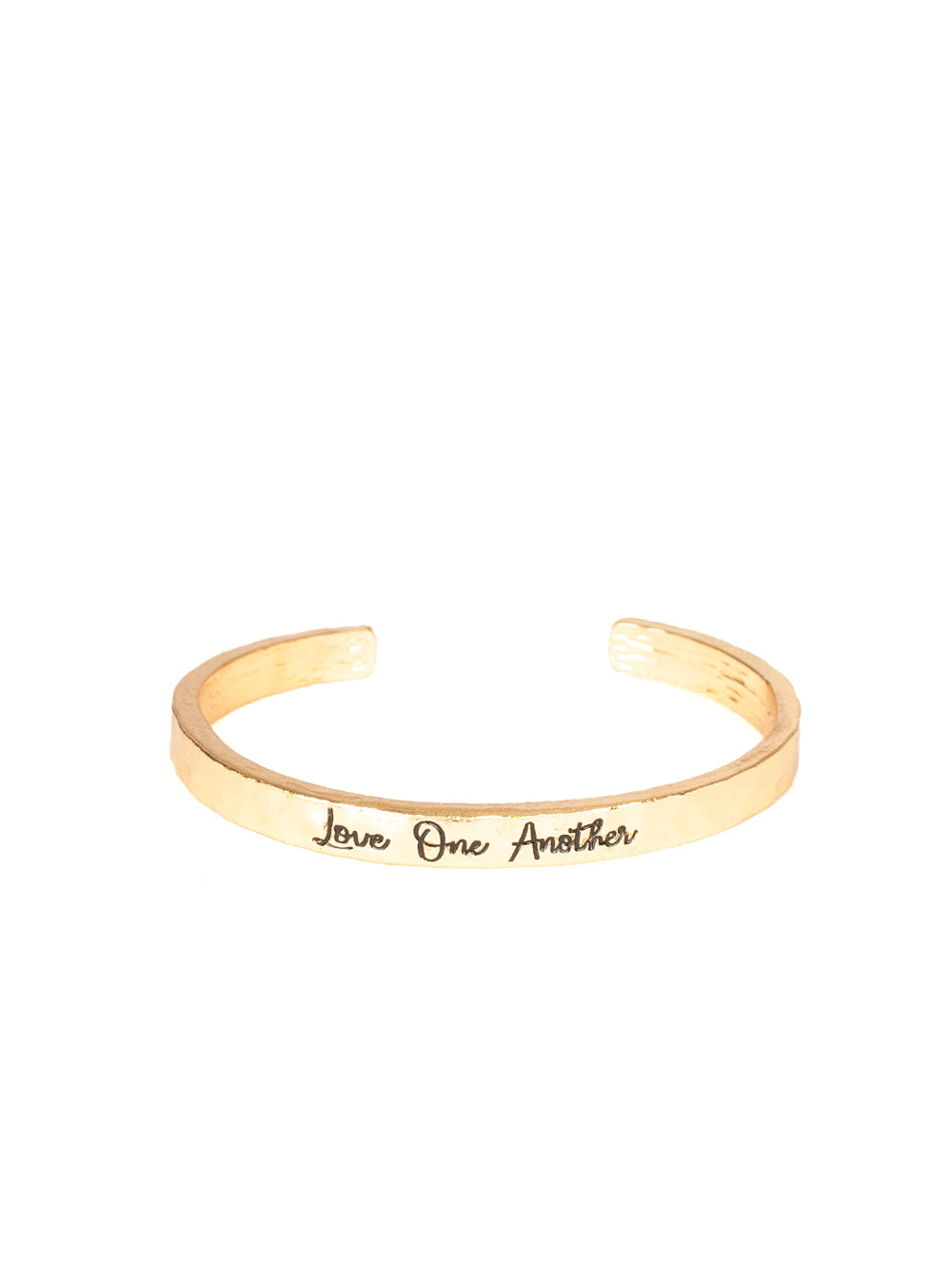 Paparazzi Bracelets cuff - Love One Another - Gold