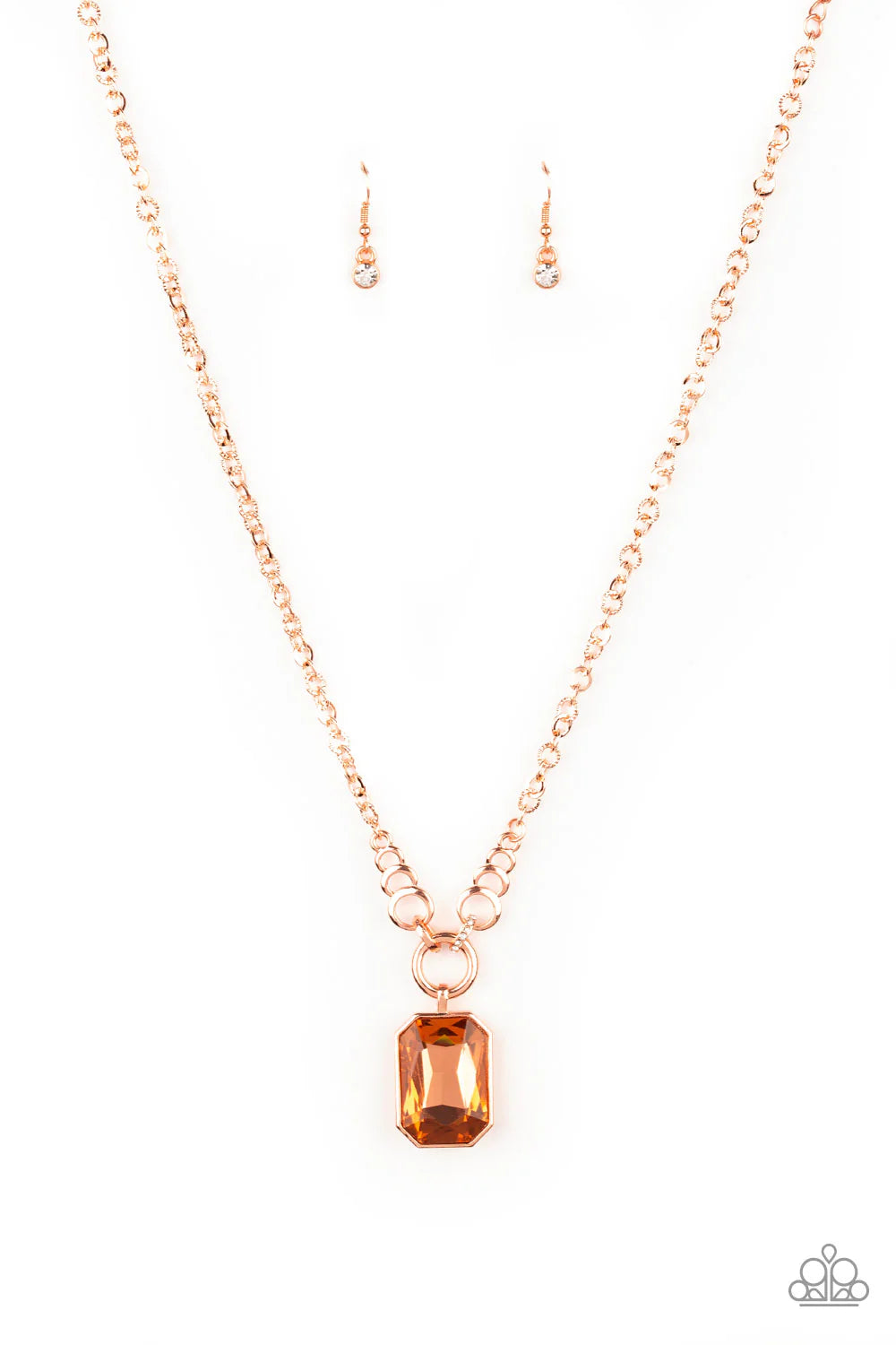 Paparazzi Necklaces - Queen Bling - Copper