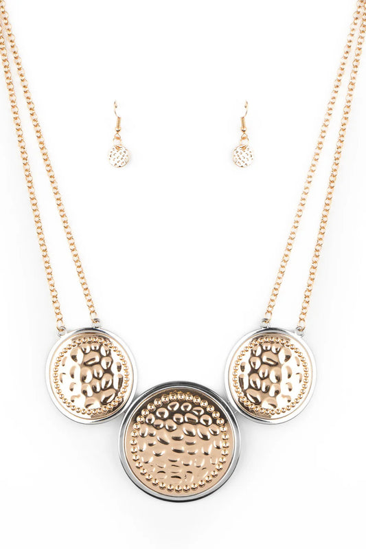 Paparazzi Necklaces - Gladiator Glam - Gold