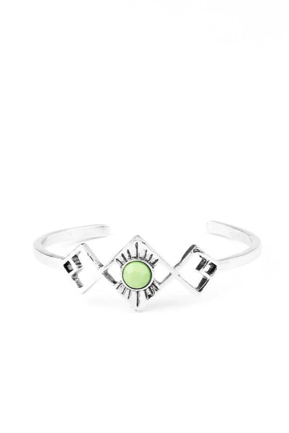 Paparazzi Bracelets - Dainty Deco - Green