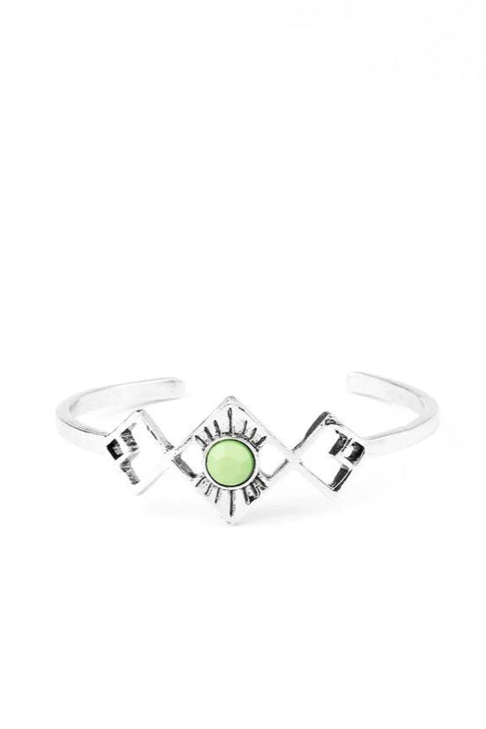 Paparazzi Bracelets - Dainty Deco - Green