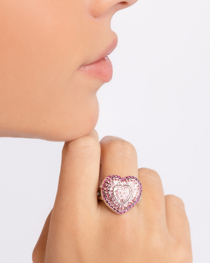Paparazzi Rings - Radiant Resplendence - Pink - Fashion Fix Exclusive 10/24