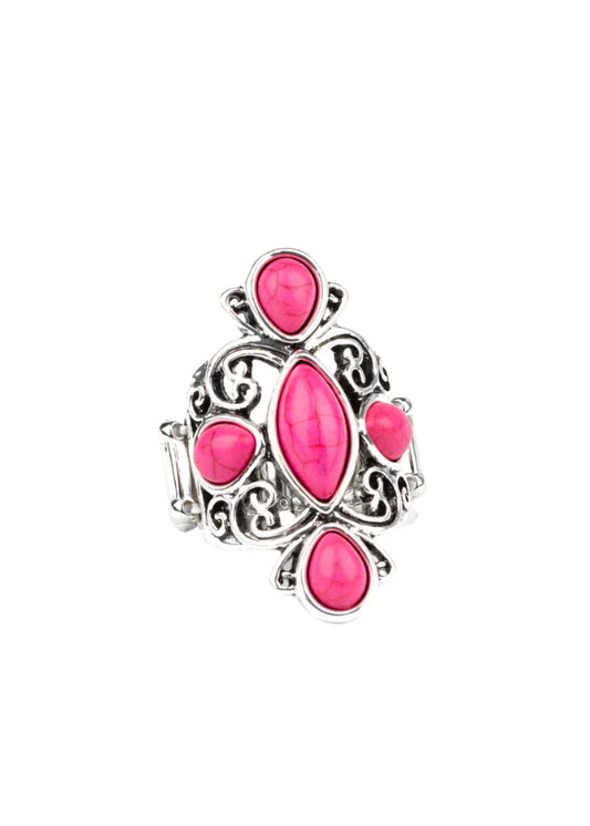 Paparazzi Rings - Sahara Sweetheart - Pink