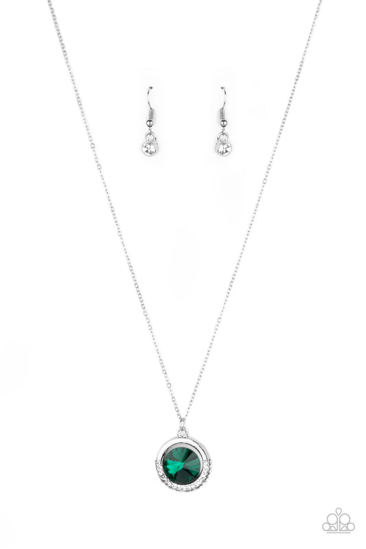 Paparazzi Necklaces - Trademark Twinkle - Green