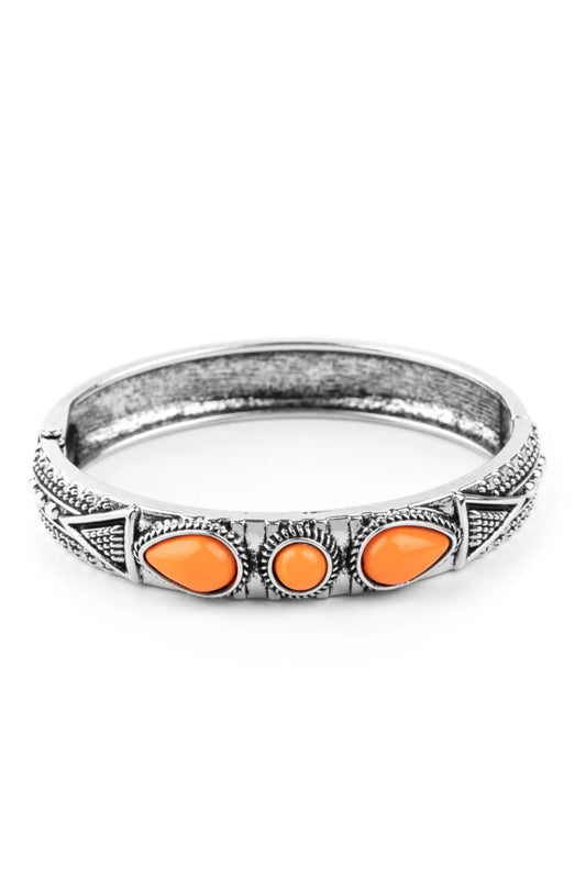Paparazzi Bracelets - Radiant Ruins - Orange