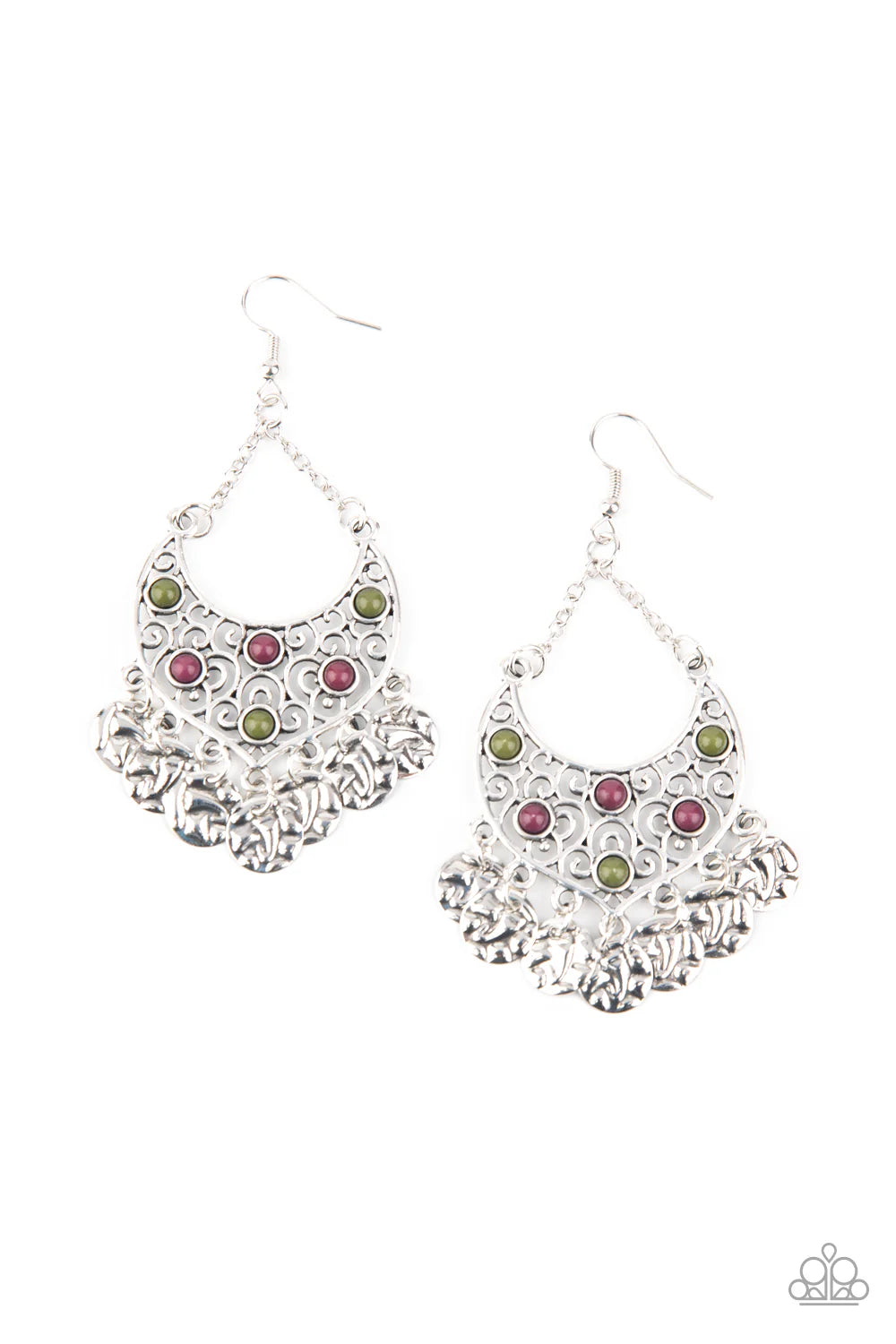 Paparazzi Earrings - Musical Murals - Multi