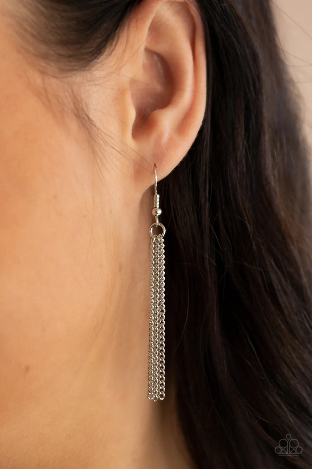 Paparazzi Necklaces - Save your Tiers - Silver