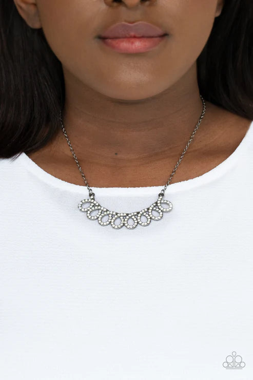 Paparazzi Necklaces - Timeless Trimmings - Black