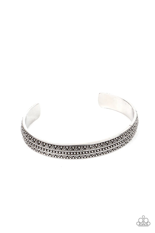 Paparazzi Necklaces - Peak Conditions - Silver