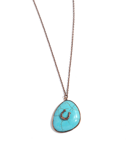 Paparazzi PREORDER Necklaces - Horseshoe Hoedown - Copper