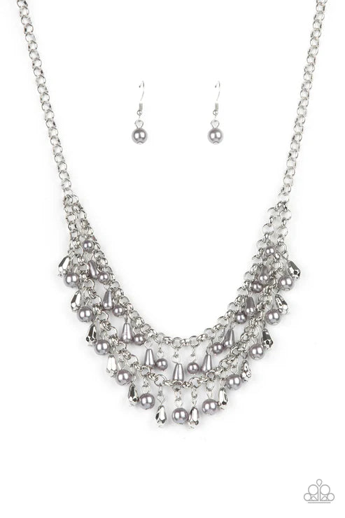 Paparazzi Necklaces - Big Money - Silver