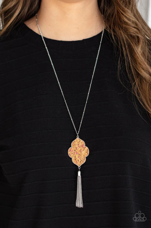 Paparazzi Necklaces - One Night in Casablanca - Pink