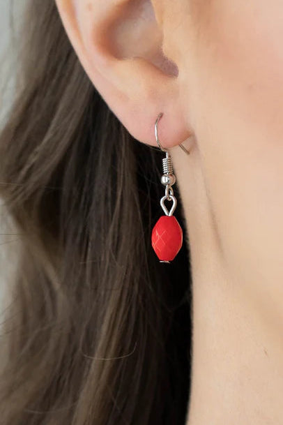 Paparazzi Necklaces - Day Trip Delights - Red