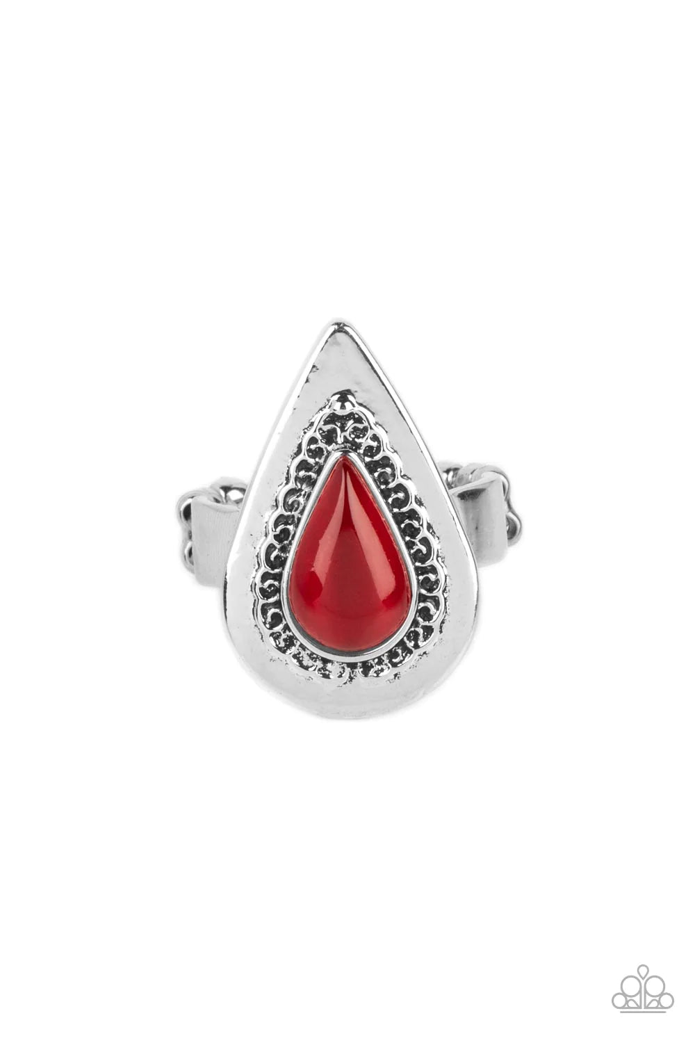 Paparazzi Rings - Earthy Glow - Red