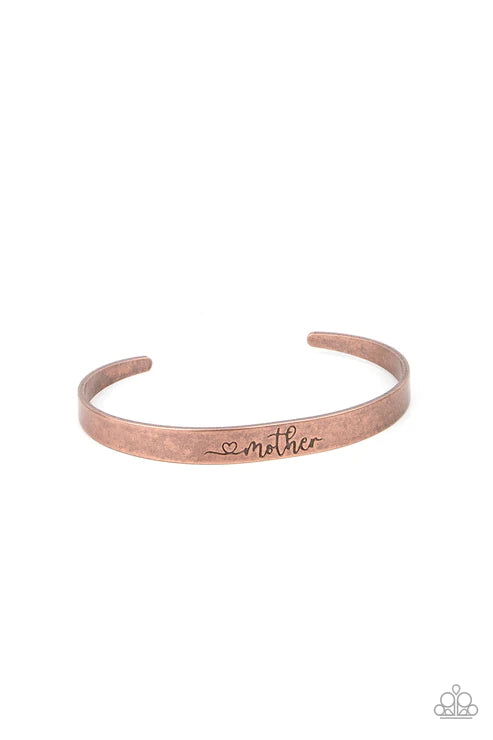 Paparazzi Bracelets - Sweetly Named - Copper