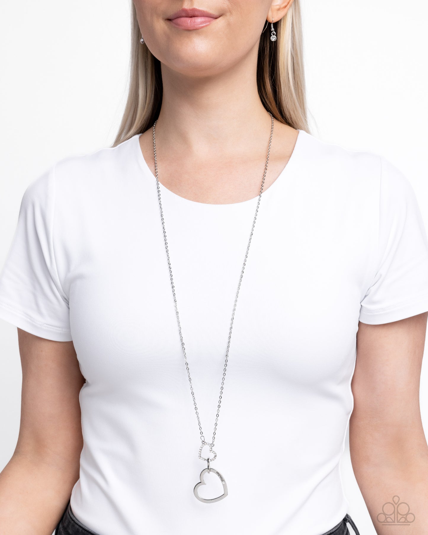 Paparazzi Necklaces - Grandma Glow - White
