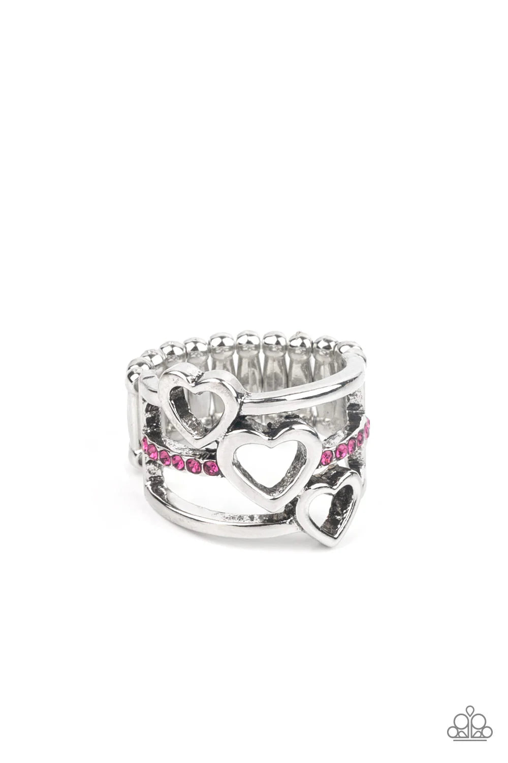 Paparazzi Rings - Give me Amor - Pink