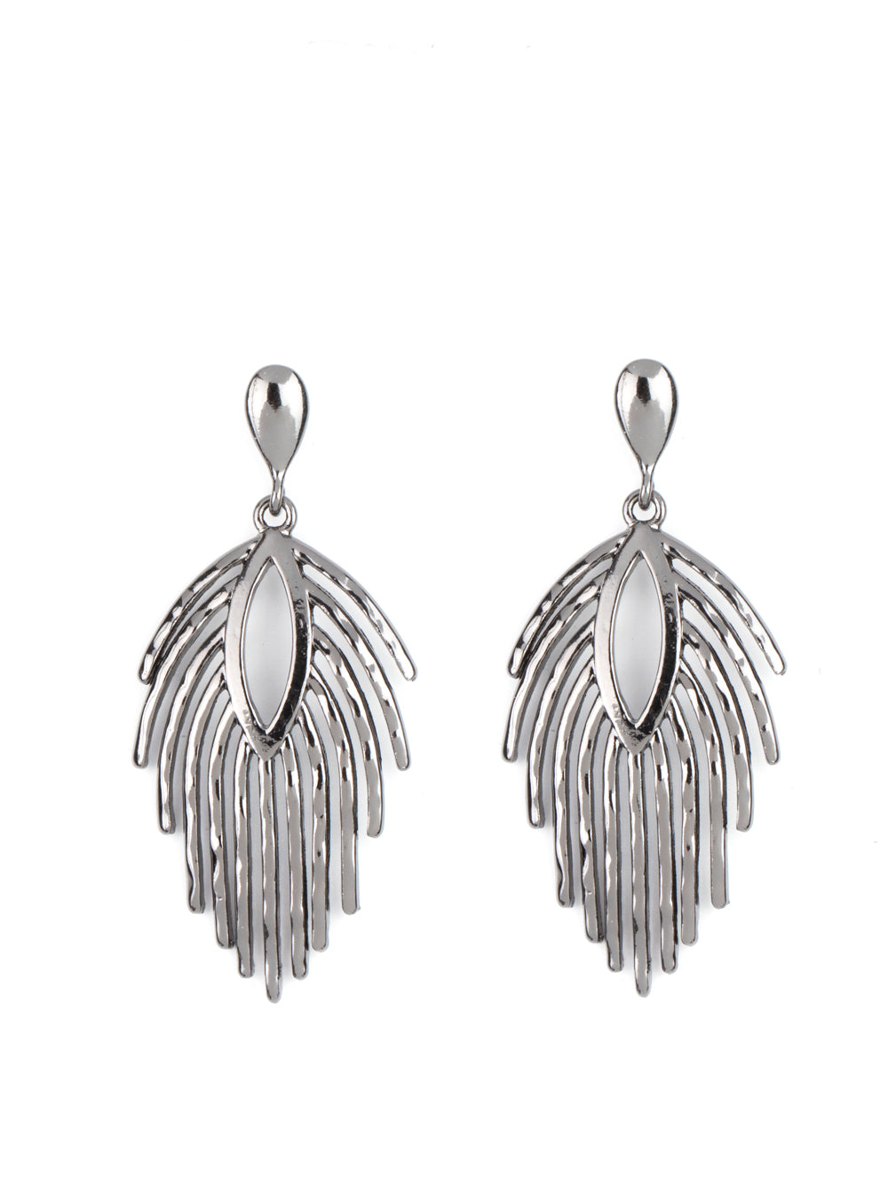 Paparazzi Earrings - Metro Safari - Black