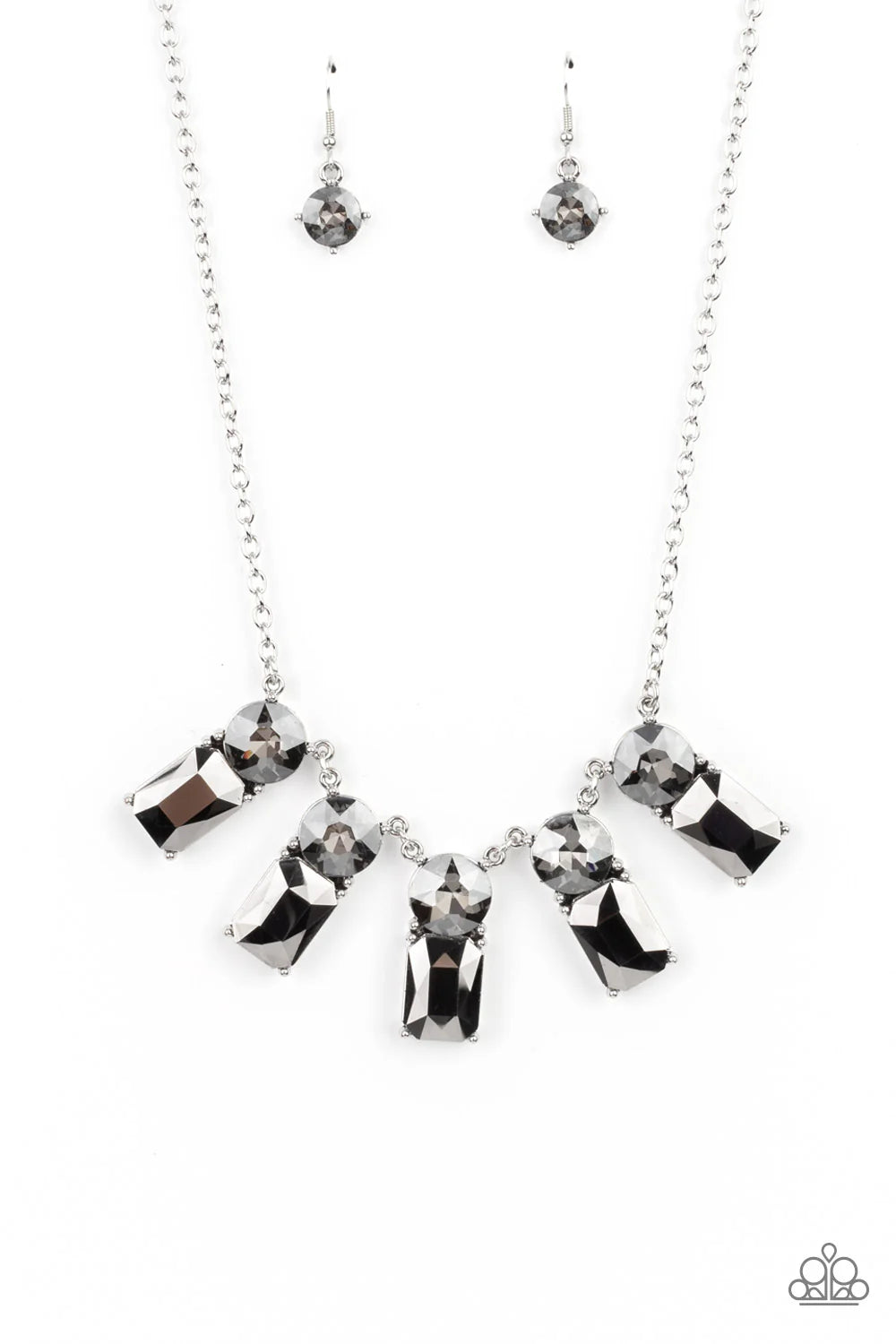 Paparazzi Necklaces - Celestial Royal - Silver