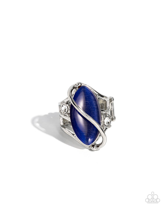 Paparazzi Rings - Enlightened Elegance - Blue