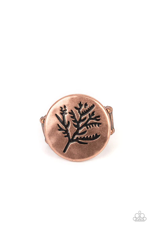 Paparazzi Rings - Branched Out Beauty - copper
