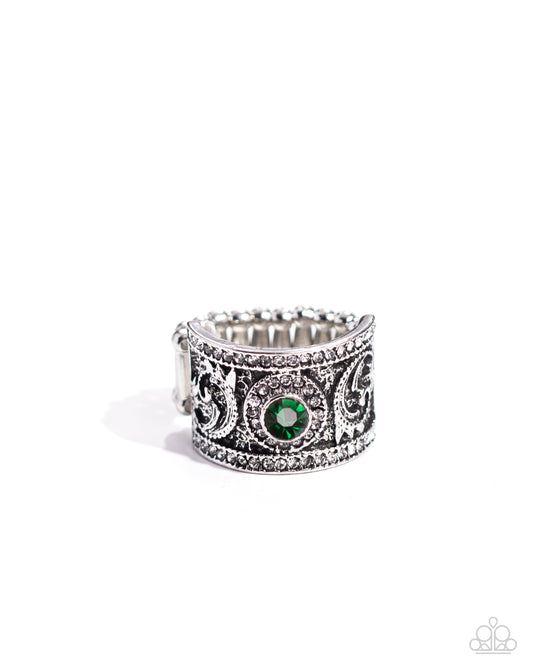 Paparazzi Rings - Imperial Intentions - Green