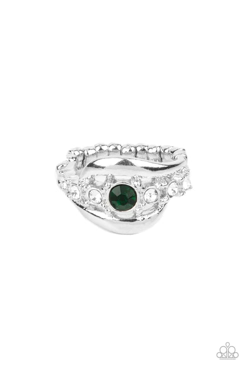 Paparazzi Rings - Graceful Gallantry - Green