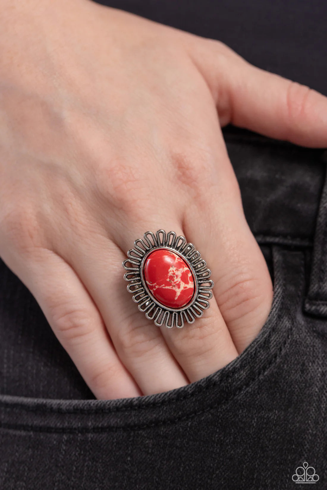 Paparazzi Rings - Anasazi Arbor - Red