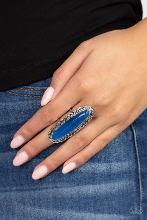 Paparazzi Rings - Eco Equinox - Blue