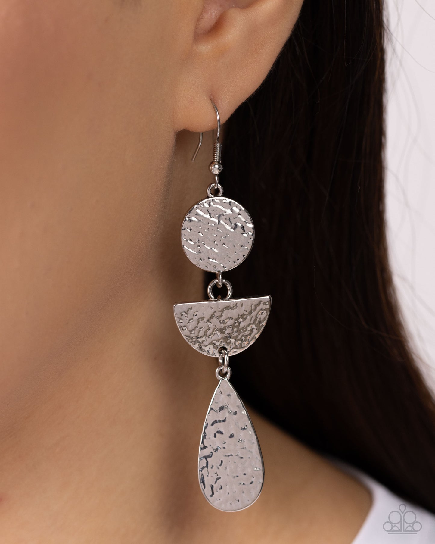 Paparazzi Earrings - Thrift Shop Trove - Silver