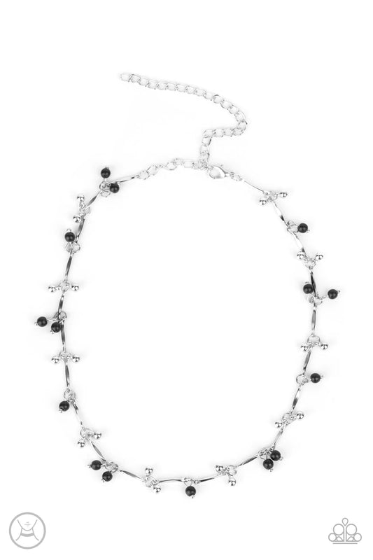 Paparazzi Necklaces - Sahara Social - Black