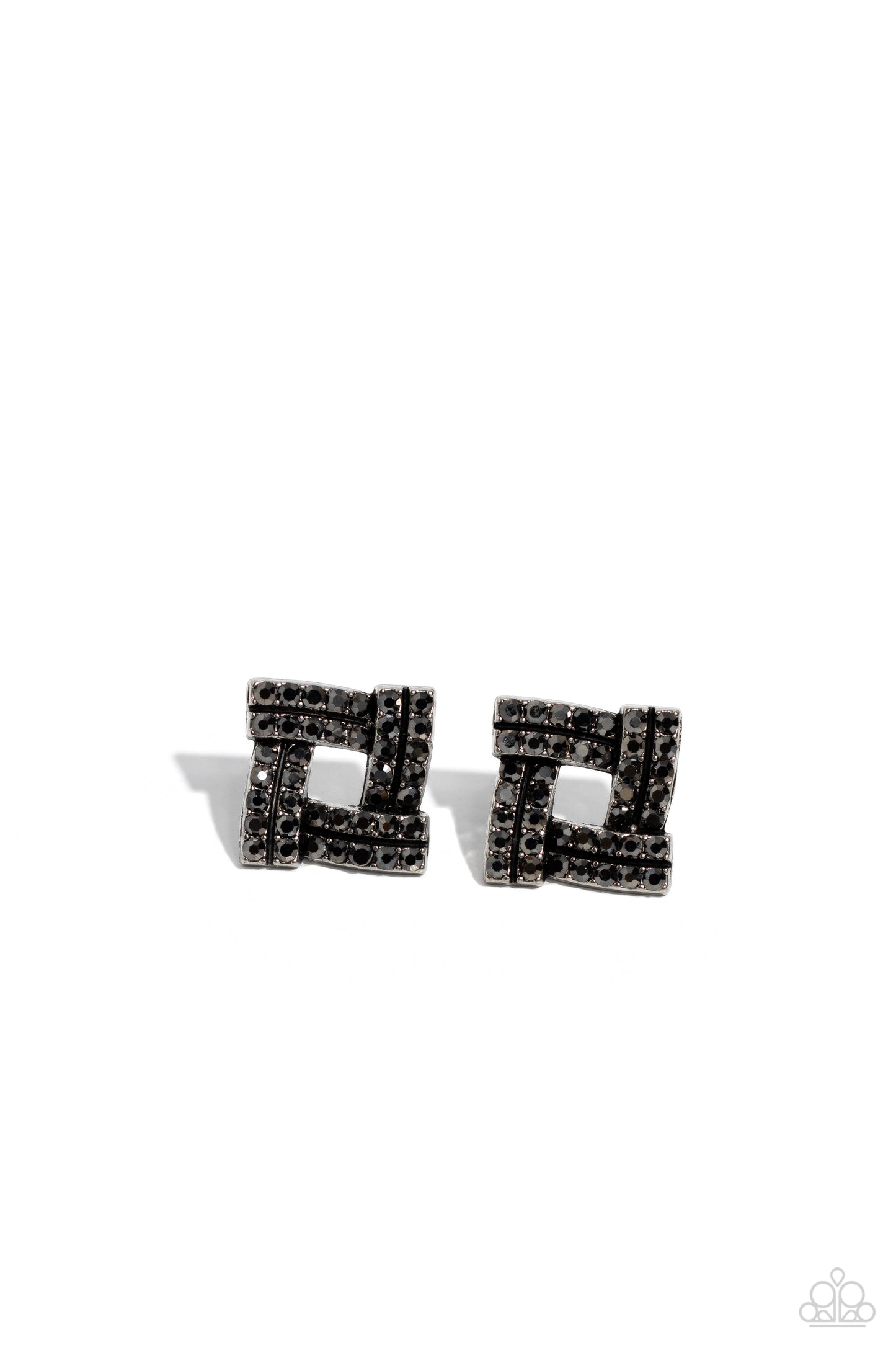 Paparazzi Earrings - Times Square Scandalous - Silver