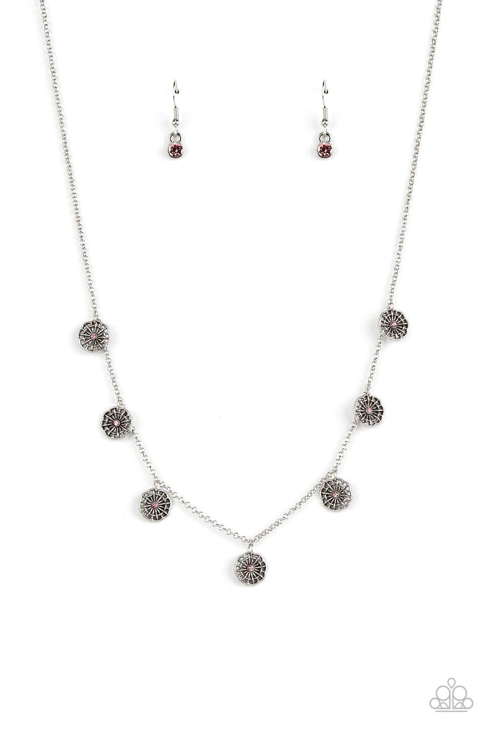 Paparazzi Necklaces - Prairie Perennial - Pink