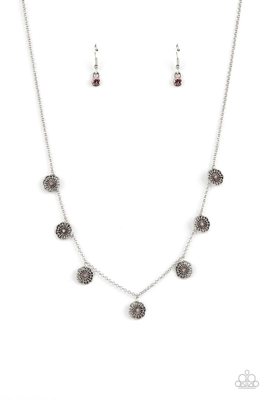 Paparazzi Necklaces - Prairie Perennial - Pink
