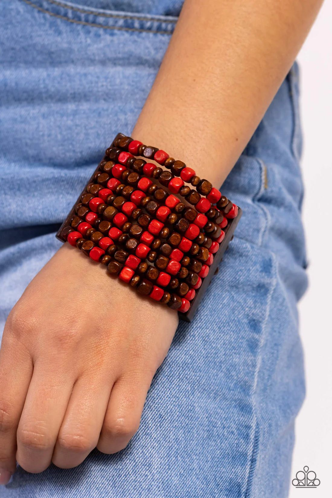 Paparazzi Bracelets - R&R - Red