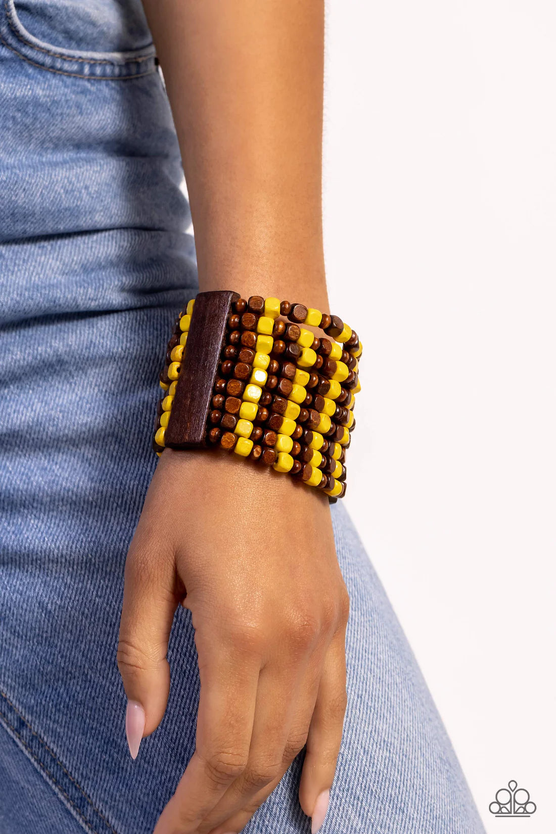 Paparazzi Bracelets - R & R - Yellow