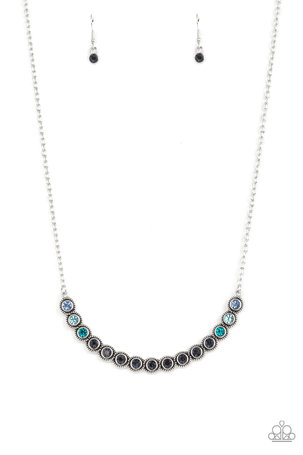 Paparazzi Necklaces - Throwing Shades - Blue