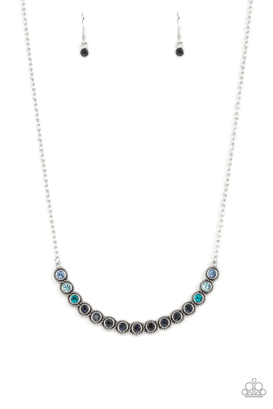Paparazzi Necklaces - Throwing Shades - Blue