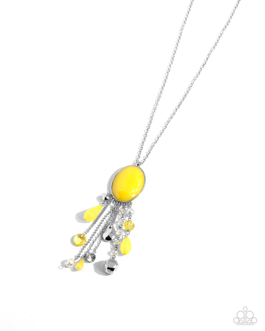Paparazzi Necklaces - Whimsical Wishes - Yellow