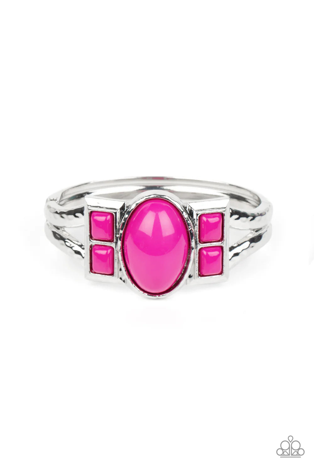 Paparazzi Bracelets - A Touch of Tiki - Pink