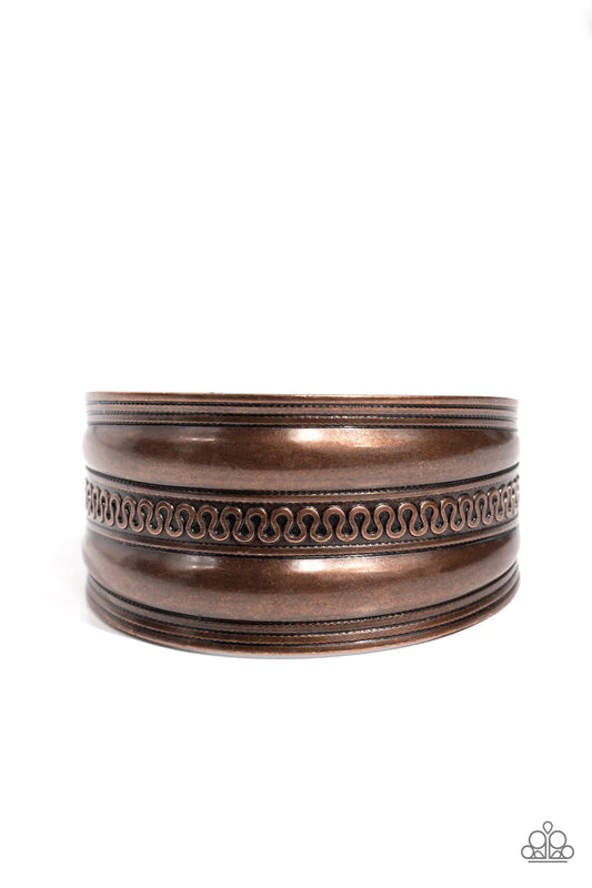 Paparazzi Bracelets - Egyptian Essence - Copper