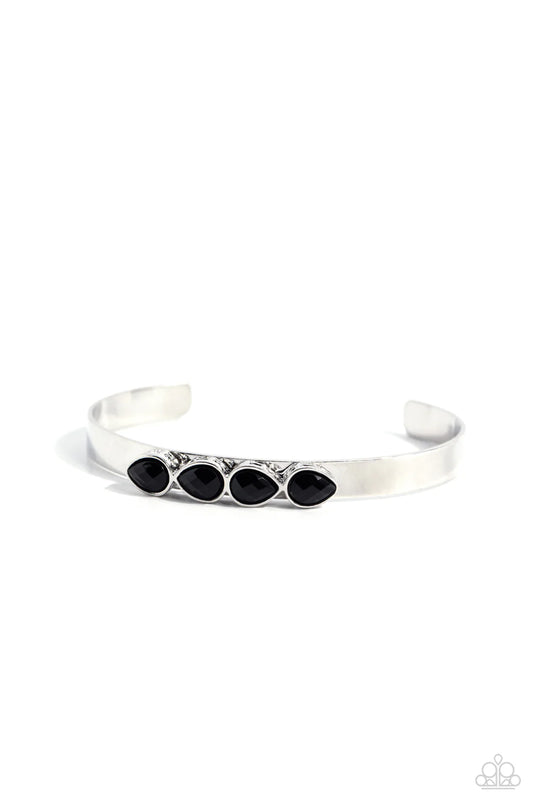 Paparazzi Bracelets - Prismatically Petite - Black